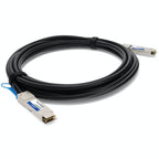 AddOn Networks PAN-QSFP-DAC-5M-AO InfiniBand/fibre optic cable 196.9" (5 m) QSFP+ Black
