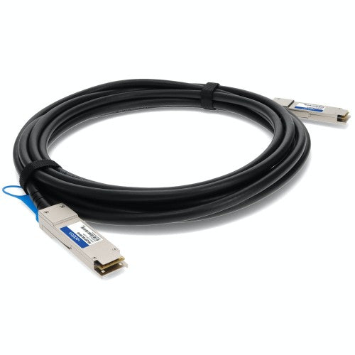 AddOn Networks PAN-QSFP-DAC-5M-AO InfiniBand/fibre optic cable 196.9" (5 m) QSFP+ Black