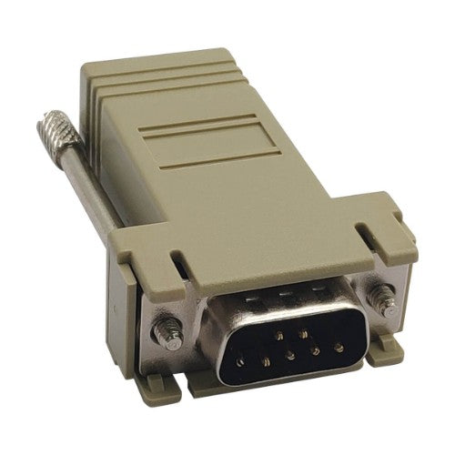 Tripp Lite B090-A9M cable gender changer DB9 RJ45 Beige