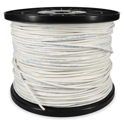 AddOn Networks ADD-CAT6SLBULK1K-WE networking cable White 12000" (304.8 m) Cat6 U/UTP (UTP)