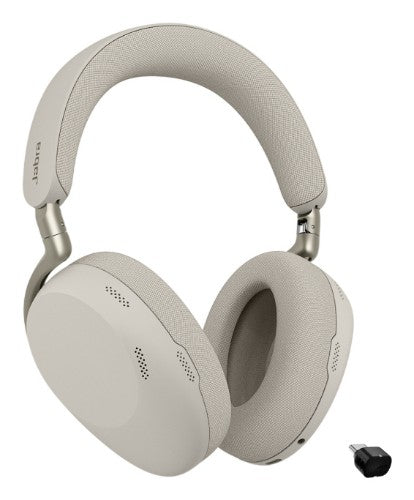 Jabra Evolve3 85 UC + Link 390c Headset Wireless Head-band Calls/Music USB Type-C Bluetooth Gray