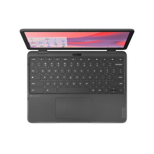 Lenovo 500e Yoga Chromebook Gen 4 Intel® N N100 12.2" Touchscreen WUXGA 8 GB LPDDR5-SDRAM 64 GB eMMC Wi-Fi 6E (802.11ax) ChromeOS English Gray