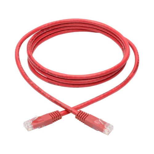 Tripp Lite N200-006-RD networking cable Red 72" (1.83 m) Cat6 U/UTP (UTP)