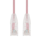 AddOn Networks ADD-3FSLCAT6A-PK networking cable Pink 35.4" (0.9 m) Cat6a U/UTP (UTP)