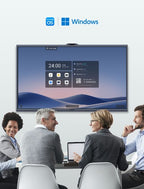 MAXHUB V7550 interactive whiteboard 75" 3840 x 2160 pixels Touchscreen Gray