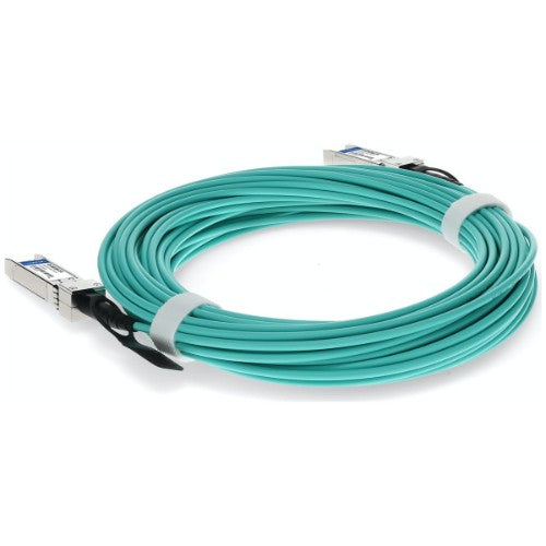 AddOn Networks ADD-S28CIS28IN-O15M InfiniBand/fibre optic cable 590.6" (15 m) SFP28 AOC Aqua color