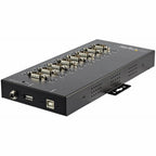 StarTech.com ICUSB234858I interface hub USB 2.0 Black