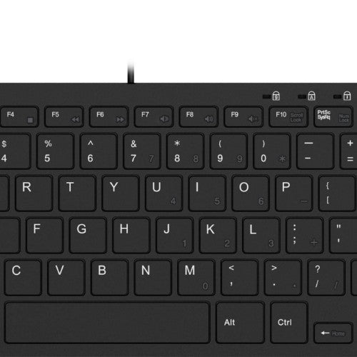 Adesso SlimTouch 510 keyboard Universal USB QWERTY US English Black