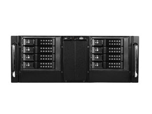 iStarUSA D410-DE8BK computer case Rack Black
