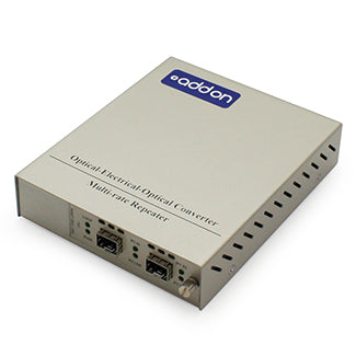 AddOn Networks ADD-MCC10G2SFP-SK network media converter 10000 Mbit/s White