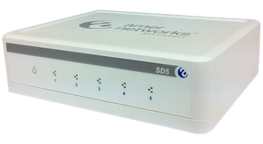 Amer Networks SD5 network switch Unmanaged Fast Ethernet (10/100) White