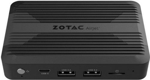 Zotac ZBOX AIRJET PICO INTEL N3000 INTEL UHD GRAPHICS LPDDR5 M.2 SSD DP/ HDMI WIFI 6 G Black i3-N300 0.8 GHz