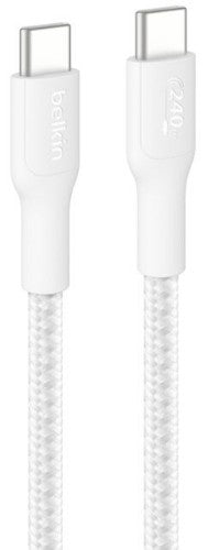 Belkin BoostCharge Pro USB cable USB 2.0 118.1" (3 m) USB C White
