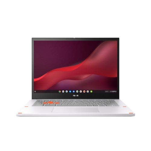 ASUS Chromebook CX34 Flip CX3401FBA-DH586T-S Intel® Core™ i5 i5-1235U 14" Touchscreen WUXGA 8 GB LPDDR4x-SDRAM 256 GB SSD Wi-Fi 6E (802.11ax) ChromeOS White