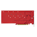 StarTech.com QUAD-M2-PCIE-CARD-B interface cards/adapter Internal M.2