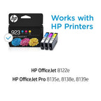 HP 923 CMY Original Ink Cartridge 3-Pack