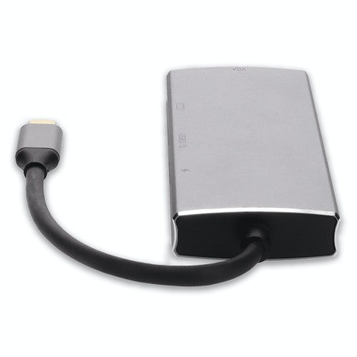 AddOn Networks USBC2C31H4U3VAL-AA notebook dock/port replicator USB 3.2 Gen 1 (3.1 Gen 1) Type-C Gray