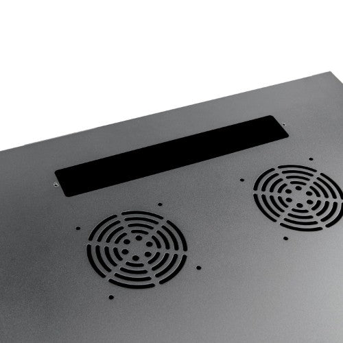 Rocstor Y10E001-B1 rack cabinet 6U Wall mounted rack Black