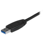 StarTech.com USB3LINK USB cable USB 3.2 Gen 1 (3.1 Gen 1) 70.9" (1.8 m) USB A 5 Gbit/s Black