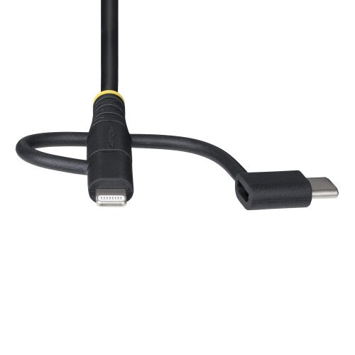 StarTech.com RLTCUB1MBK USB cable USB 2.0 39.4" (1 m) USB A Micro-USB B Black