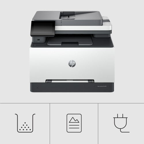 HP LaserJet Pro 3301fdw Wireless Multifunction Color Printer, Copier, Scanner; Duplex