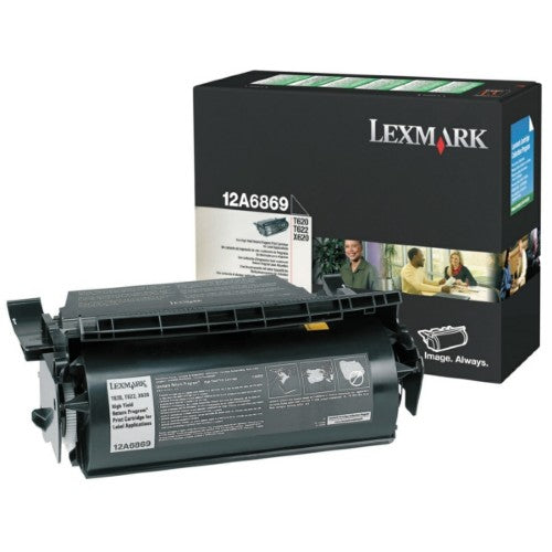 12A6869 Toner black, 30K pages