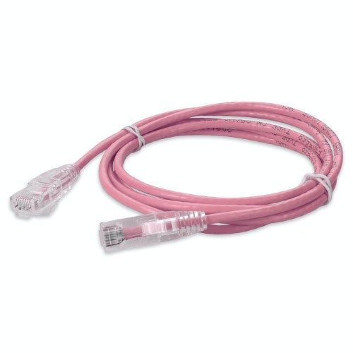 AddOn Networks ADD-15FSLCAT6A-PK networking cable Pink 181.1" (4.6 m) Cat6a U/UTP (UTP)