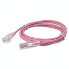 AddOn Networks ADD-15FSLCAT6A-PK networking cable Pink 181.1" (4.6 m) Cat6a U/UTP (UTP)