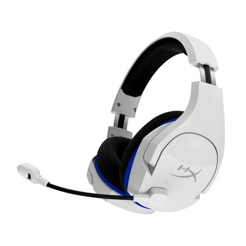 HyperX Cloud Stinger Core - Wireless Gaming Headset (White-Blue) - PS5-PS4