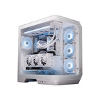 MSI MEG Vision Vision ZS 9NVV-2080US AMD Ryzen™ 9 9950X3D 32 GB DDR5-SDRAM 2 TB SSD NVIDIA GeForce RTX 5080 Windows 11 Home Desktop PC White