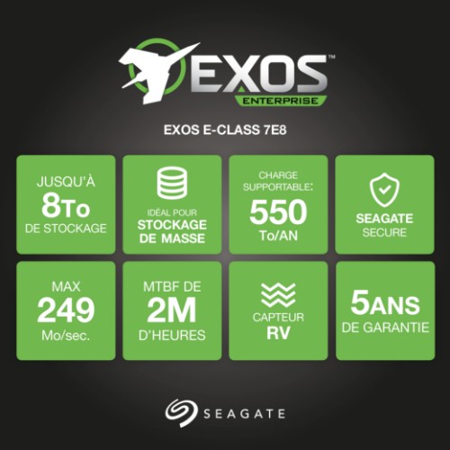 Seagate Enterprise ST3000NM0005 internal hard drive 3 TB 7200 RPM 128 MB 3.5" Serial ATA III