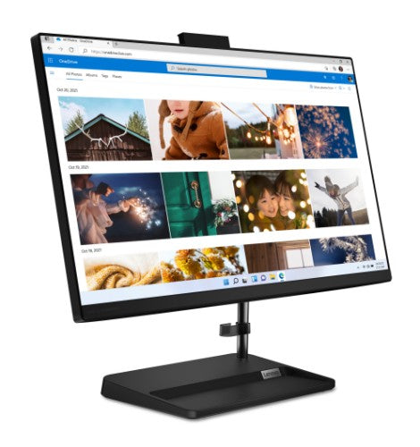 Lenovo IdeaCentre 3 Intel® Core™ i5 i5-13420H 23.8" 1920 x 1080 pixels Touchscreen All-in-One PC 8 GB DDR4-SDRAM 256 GB SSD Windows 11 Home Wi-Fi 6 (802.11ax) Black