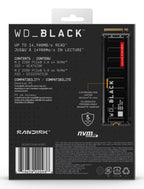 Western Digital Black WD_BLACK SN8100 NVMe 4 TB M.2 PCI Express 5.0 TLC 3D NAND