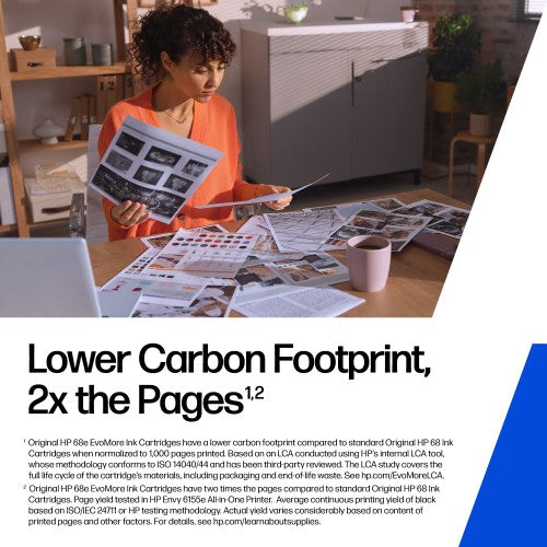 HP 68e EvoMore Black Original Ink Cartridge