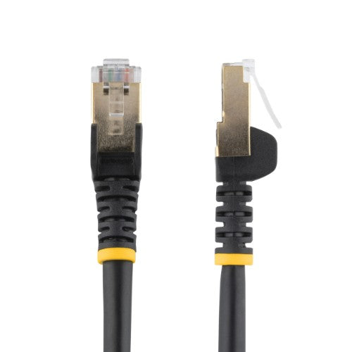 StarTech.com C6ASPAT6BK networking cable Black 70.9" (1.8 m) Cat6a