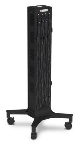 Bretford Cube Tower Universal Black AC Fast charging Indoor