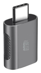 Adesso ADP-300-04 cable gender changer USB-C USB-A Gray