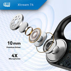 Adesso Xtream T5 Headset Wireless Ear-hook Calls/Music USB Type-C Bluetooth Black