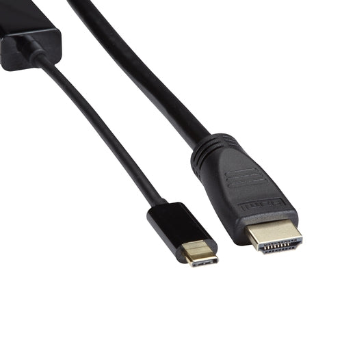 Black Box VA-USBC31-HDMI4K-016 video cable adapter 189" (4.8 m) USB Type-C HDMI