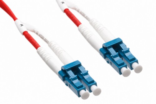 Axiom AXG92702R InfiniBand/fibre optic cable 78.7" (2 m) LC OFNR Red