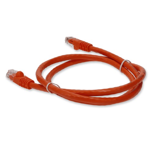 AddOn Networks ADD-1-5FCAT6-OE networking cable Orange 18.1" (0.46 m) Cat6 U/UTP (UTP)