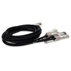 AddOn Networks DAC-Q56DD-4Q56-SFF-100G-2M-AO InfiniBand/fibre optic cable 78.7" (2 m) QSFP-DD QSFP56 Twinax Black