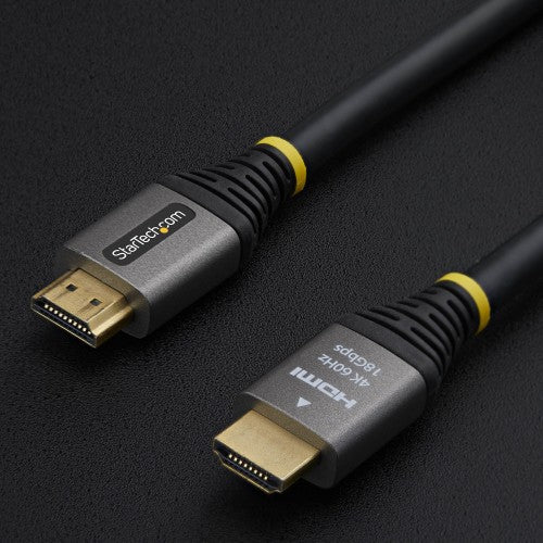StarTech.com HDMMV25F HDMI cable 299.2" (7.6 m) HDMI Type A (Standard) Black, Silver