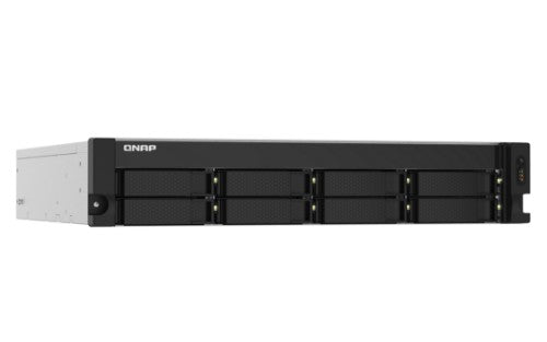QNAP TS-832PXU NAS Rack (2U) Annapurna Labs AL324 4 GB DDR4 0 TB QNAP Turbo System Aluminum, Black