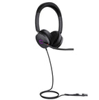 Yealink UH48 Dual UC USB-C/A Headset Wired Head-band Calls/Music USB Type-C / USB Type-A Black