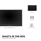 Viewsonic VA VA1653 computer monitor 15.6" 1920 x 1080 pixels Full HD LED Black