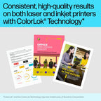 HP HeavyWeight Project Paper Matte 40 lb 8.5 x 11 in. (216 x 279 mm) 250 sheets