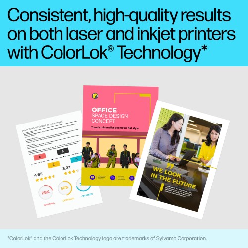 HP HeavyWeight Project Paper Matte 40 lb 8.5 x 11 in. (216 x 279 mm) 250 sheets