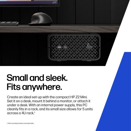 HP Z2 Mini G1a Wolf Pro Security Edition Copilot+ PC AMD Ryzen AI Max+ PRO PRO 395 128 GB LPDDR5x-SDRAM 1 TB SSD Windows 11 Pro Mini PC Workstation Black