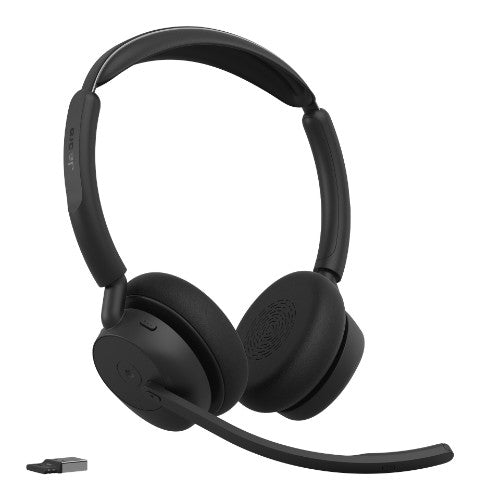 Jabra Evolve3 45 Headset Wireless Head-band Office/Call center USB Type-A Bluetooth Black
